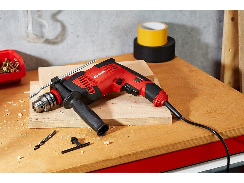 Einhell TC-ID 1000 E trapano a percussione vista laterale
