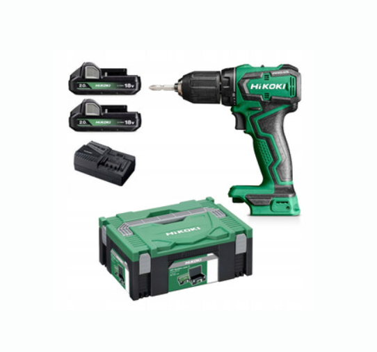 HiKOKI DV18DD Trapano Avvitatore Percussione 18V Brushless 55Nm 170mm Valigetta Stackable