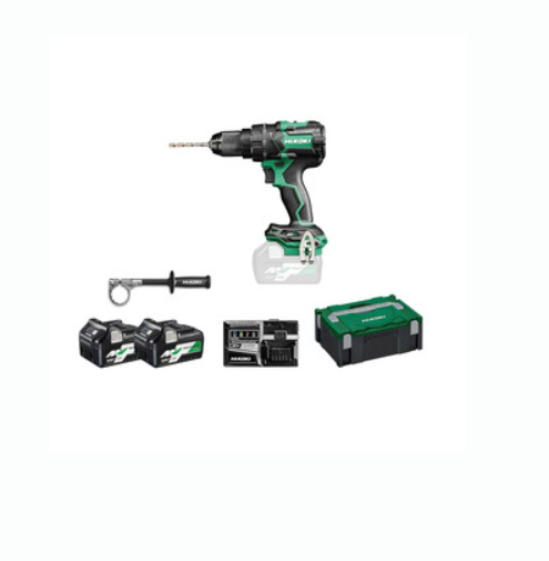 HiKOKI DV36DC Trapano Avvitatore Percussione Multi-Volt 36V Brushless 155Nm RFC Giroscopico