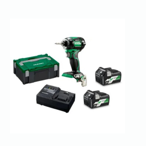 HiKOKI WH36DC Avvitatore ad Impulsi Multi-Volt 36V – 215Nm, Brushless, IP56