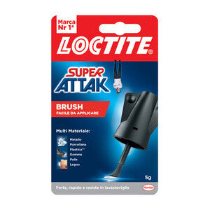 Adesivo Super Attak Brush 5g - Confezione da 12 Pezzi