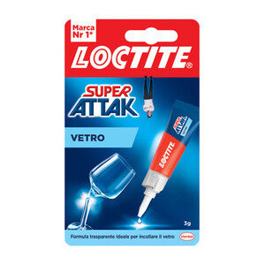 Adesivo Super Attak Vetro 3g