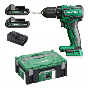 HiKOKI DV18DD Trapano Avvitatore Percussione 18V Brushless 55Nm 170mm Valigetta Stackable