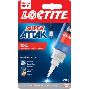 Adesivo Super Attak XXL 20g - Confezione da 12 Pezzi