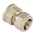 Raccordo diritto femmina 20x1/2" p/multistrato - Conf. 5 pz