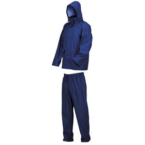 COMPLETO IMPERMEABILE LLUVIA TG. XL BLU