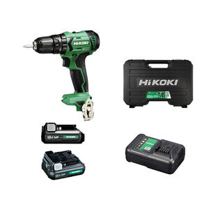 HiKOKI DV12DA Trapano Avvitatore Percussione 12V Peak Compatto LED Mandrino Autoserrante