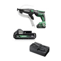 HiKOKI W18DB Avvitatore Cartongesso 18V 10Nm Caricatore Viti a Strisce 2 Batterie 2Ah Valigetta Stackable