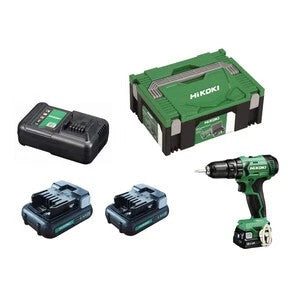 HiKOKI DV12DA Trapano Avvitatore Percussione 12V Peak Compatto LED Mandrino Autoserrante